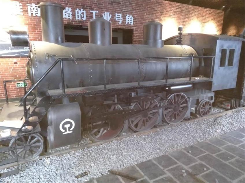 代县蒸汽火车模型
